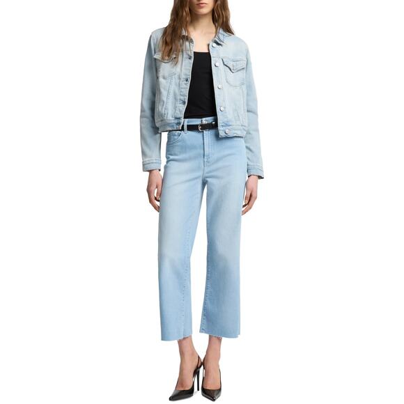 7 For All Mankind Jackets & Blazers - 7 for All Mankind Women's Classic Denim Trucker Jacket Large NWT